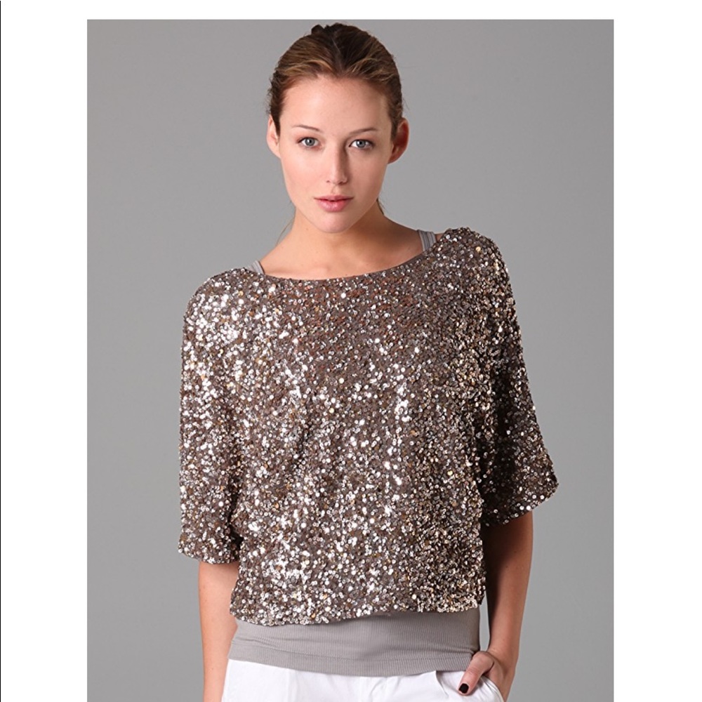 Vince Sequin Top